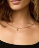 Oradina Women's 14K Yellow Gold Vivid Pear Pendant Charm - 5
