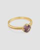 Oradina Women's Antica Ring in 14K Yellow Gold - 5