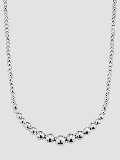 Oradina Women's Belle of the Ball Necklace in Sterling Silver