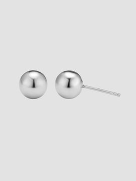 Oradina Women's Belle of the Ball Stud Earrings in Sterling Silver