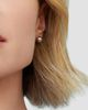 Oradina Women's Belle of the Ball Stud Earrings in Sterling Silver - 4