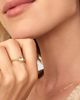 Oradina Women's Blue Topaz Antica Ring in 14K Yellow Gold - 2