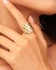 Oradina Women's Diamondback Ring in 14K Yellow Gold - 2