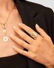 Oradina Women's Diamondback Ring in 14K Yellow Gold - 3