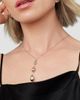 Oradina Women's Dripped in Silver Necklace in Sterling Silver - 3