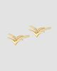 Oradina Women's Fly High Studs in 14K Yellow Gold - 5