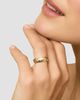 Oradina Women's Forever Band II Statement Ring in 14K Yellow Gold - 3