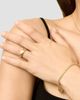 Oradina Women's Forever Band II Statement Ring in 14K Yellow Gold - 4