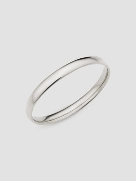Oradina Women's Forever Band Stack Ring in 14K White Gold