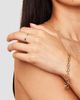 Oradina Women's Forever Band Stack Ring in 14K White Gold - 4