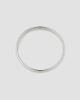 Oradina Women's Forever Band Stack Ring in 14K White Gold - 6