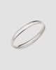 Oradina Women's Forever Band Stack Ring in 14K White Gold - 7