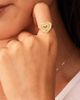 Oradina Women's Icon Heart Ring in 14K Yellow Gold - 2