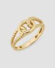 Oradina Women's Marina Ring in 14K Yellow Gold - 1