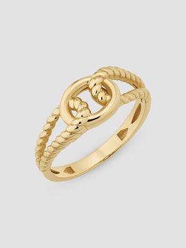 Oradina Women's Marina Ring in 14K Yellow Gold