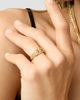 Oradina Women's Marina Ring in 14K Yellow Gold - 2