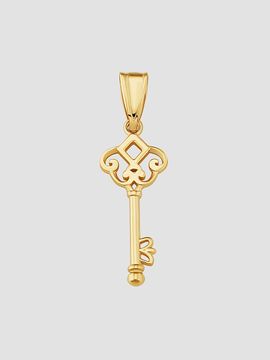 Oradina Women's Markey Pendant Charm in 14K Yellow Gold