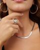 Oradina Women's Mirage Ring in Sterling Silver - 3