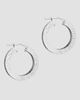 Oradina Women's Olympia Hoop Earrings in Sterling Silver - 5