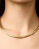 Oradina Women's Royal Palms Necklace in 14K Yellow Gold - 2