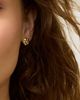 Oradina Women's Sakura Studs in 14K Yellow Gold - 4