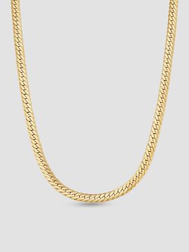 Oradina Women's Sovereign Strand Necklace in 14K Yellow Gold