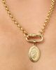 Oradina Women's St. Christopher Medal Pendant Charm in 14K Yellow Gold - 3