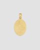Oradina Women's St. Christopher Medal Pendant Charm in 14K Yellow Gold - 5