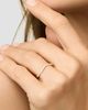 Oradina Women's The Arc Diamond Stack Ring in 14K Yellow Gold - 2