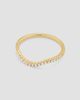 Oradina Women's The Arc Diamond Stack Ring in 14K Yellow Gold - 4