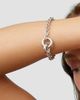 Oradina Women's Together Bracelet in Sterling Silver - 2