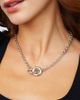 Oradina Women's Together Pendant Necklace in Sterling Silver - 2