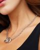 Oradina Women's Together Pendant Necklace in Sterling Silver - 3