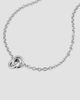 Oradina Women's Together Pendant Necklace in Sterling Silver - 5