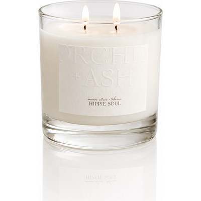 Orchid + Ash Orchid + Ash Hippie Soul Natural Candle - Warm Citrus + Tobacco