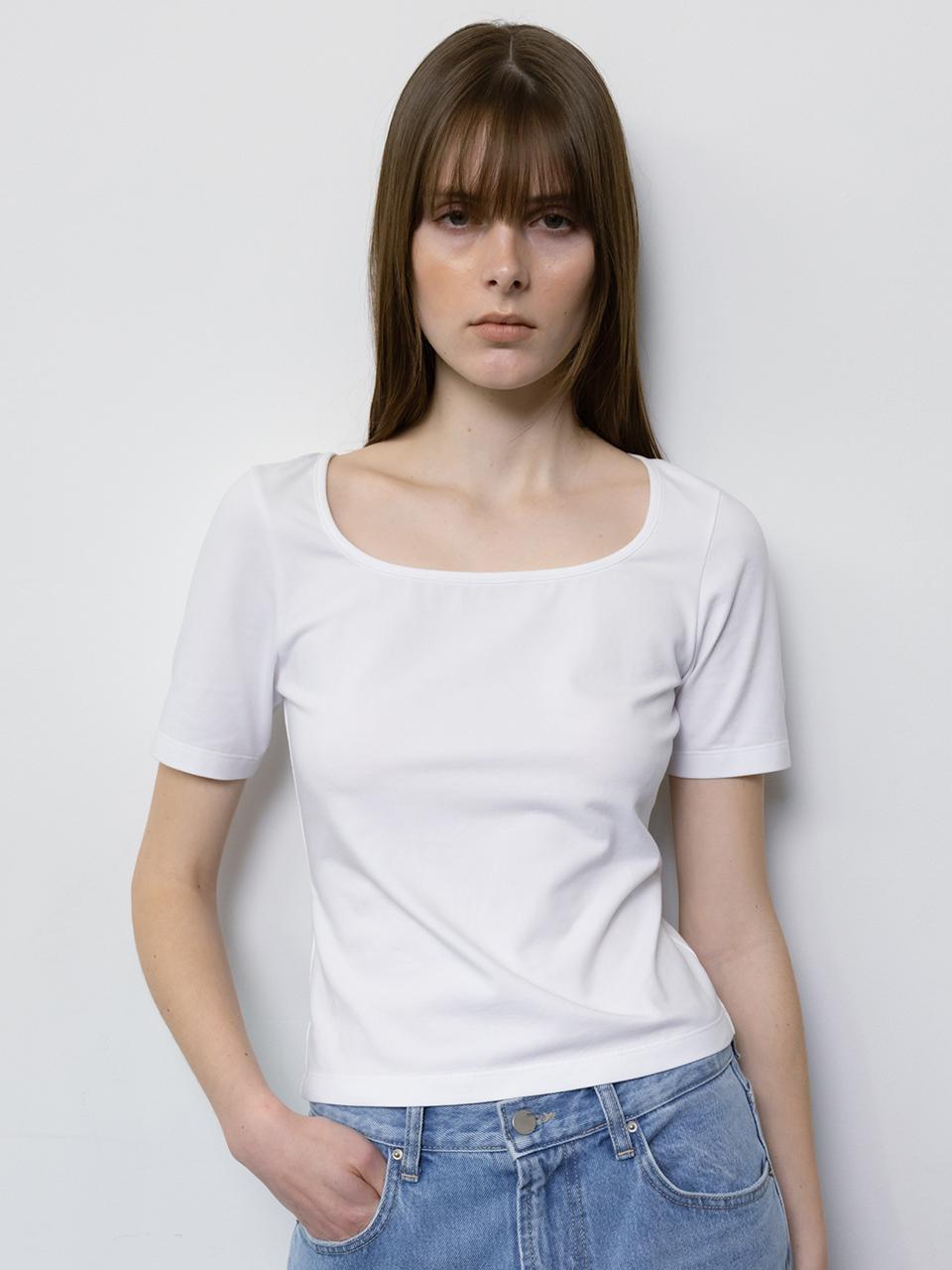 ORE 90s Mood Square-neck Top (3 Color)