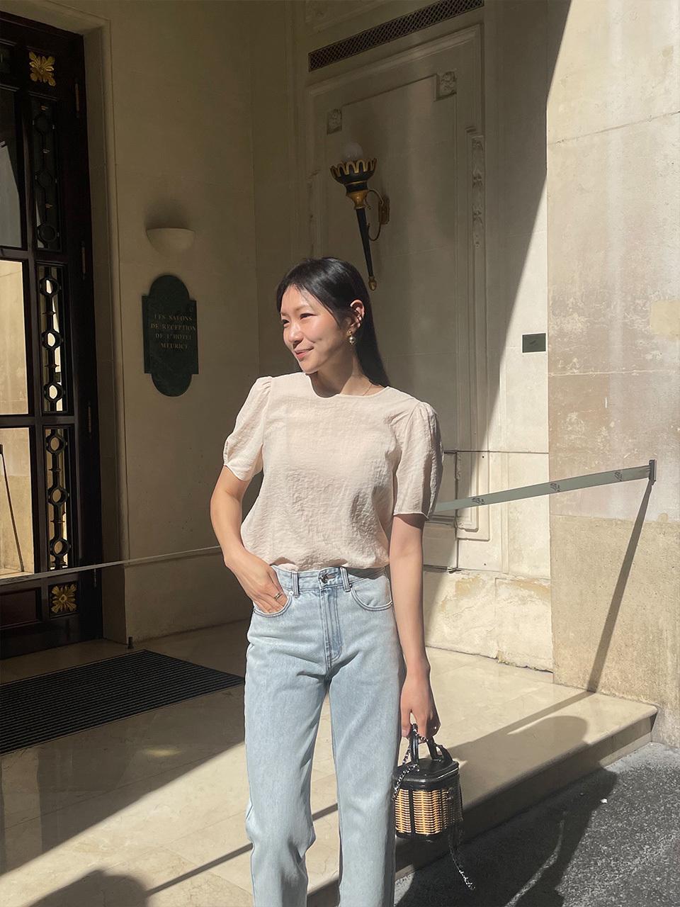 ORE Jud Puff Blouse (2 Color)