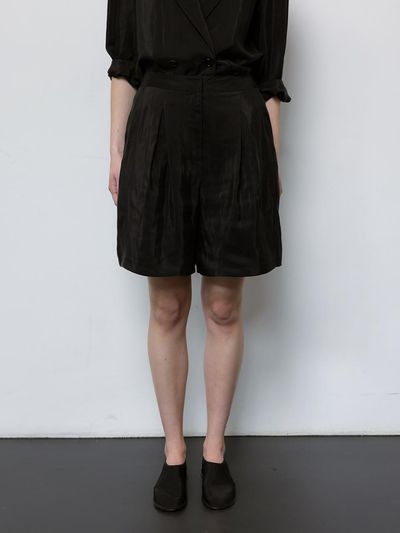 ORE Silk Like Shorts_Black