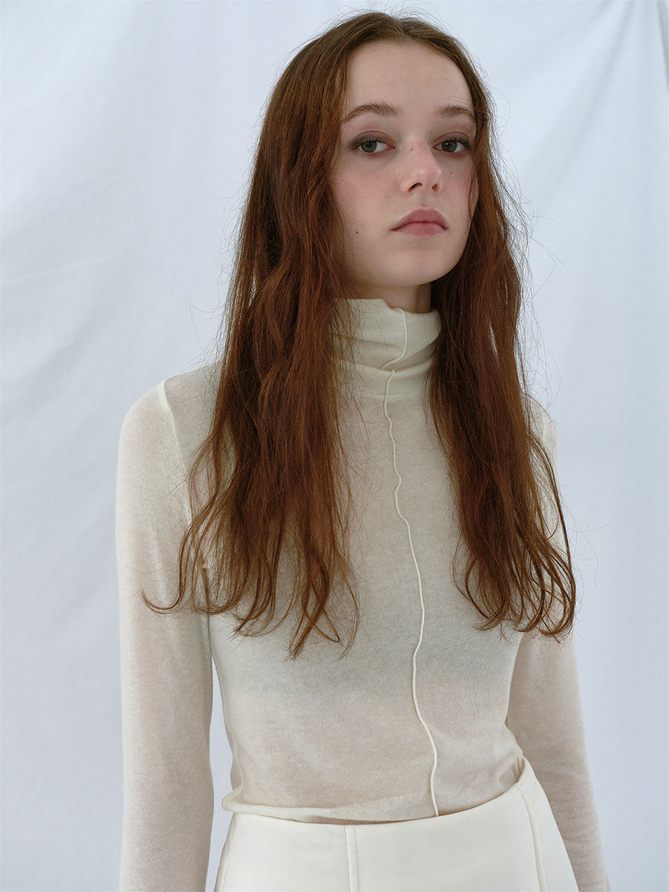 ORE Slim Turtle-Neck Top
