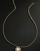 Orianne Radiant Cut Fluted Lab Diamond Pendant Necklace - 1