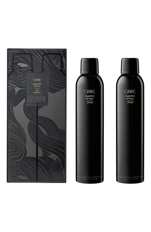 Oribe Oribe Superfine Hairspray Duo Set $92 Value 