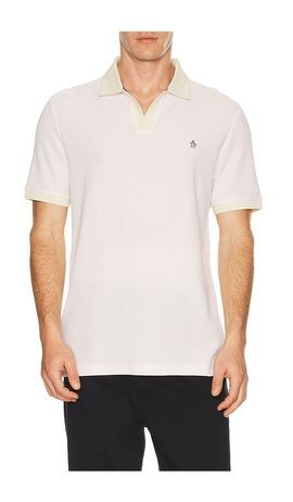 Original Penguin Original Penguin Jacquard Honeycomb Polo