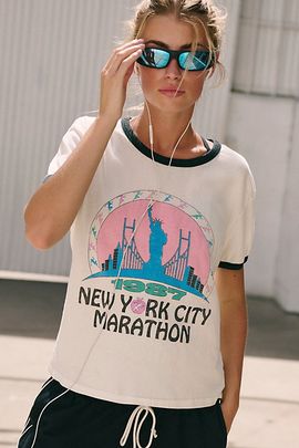 Original Retro Brand Original Retro Brand Marathon Ringer Tee