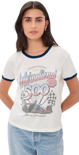 Original Retro Brand Original Retro Brand Motor Speedway Ringer Tee AWH/NAV