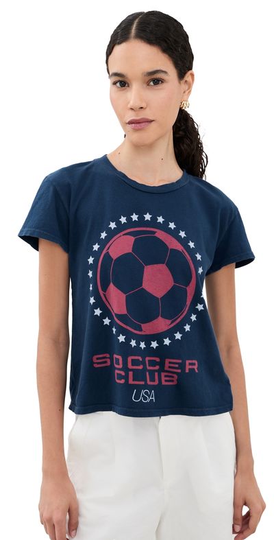 Original Retro Brand Original Retro Brand Soccer Club USA Fitted Tee VMN