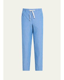 Orlebar Brown Men's Alex Relaxed-Fit Deckchair Stripe Trousers