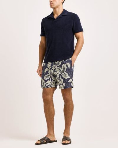 Orlebar Brown Orlebar Brown Alex Linen Relaxed-Fit Shorts