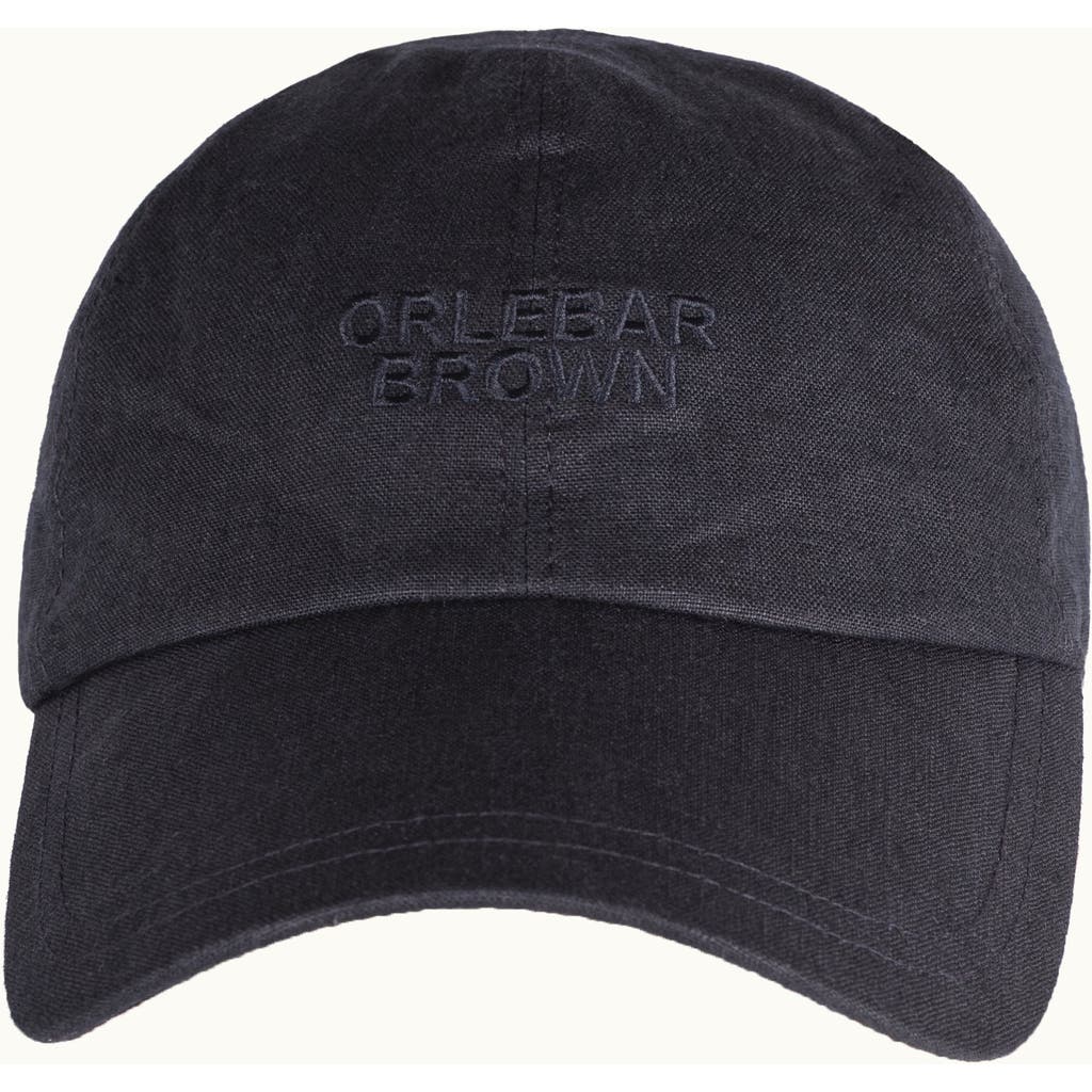 Orlebar Brown Orlebar Brown Barney Linen Linen Cap