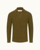 Orlebar Brown Orlebar Brown Bowmont Classic Fit Chunky Ribbed Collar Jumper - 3