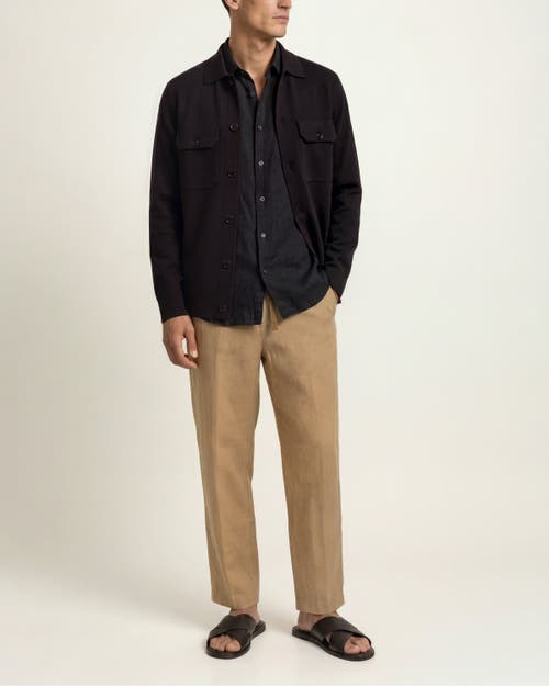 Orlebar Brown Orlebar Brown Brigg Merino Relaxed Merino Wool Jacket